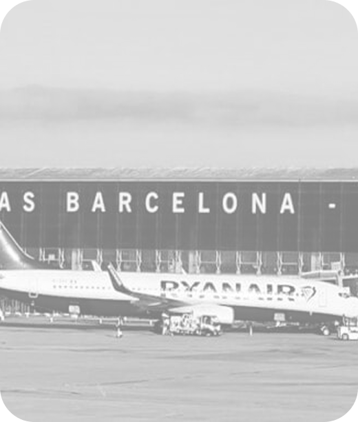 Jamp en el Aeropuerto de Barcelona
